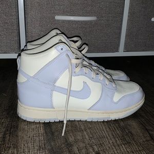 Nike Dunk High Sail Football Grey